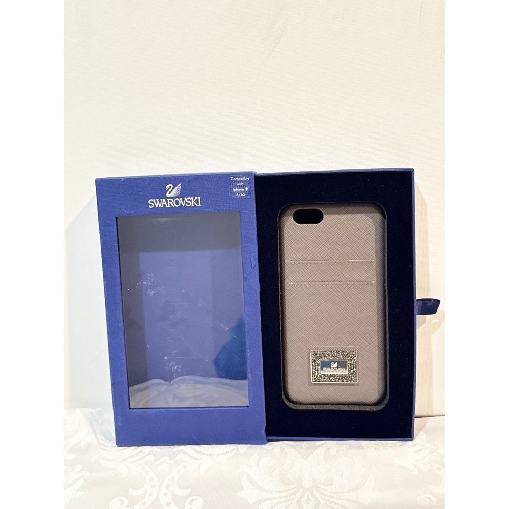 Versatile Smartphone case with Bumper, iPhone 6/6s, Taup‎ Swarovski - 5285107